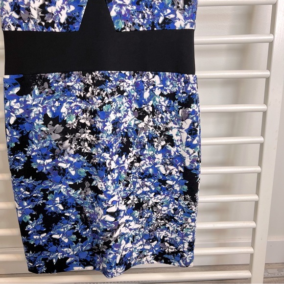 Parker Creekside Women’s Bodycon Dress Colorblock Midi Stretch - Picture 3 of 12